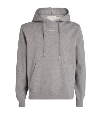 Shop Sandro Cotton Logo Hoodie