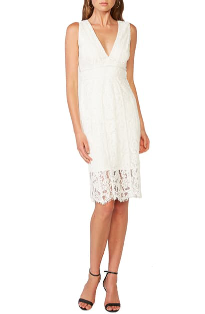 bardot morgan lace dress