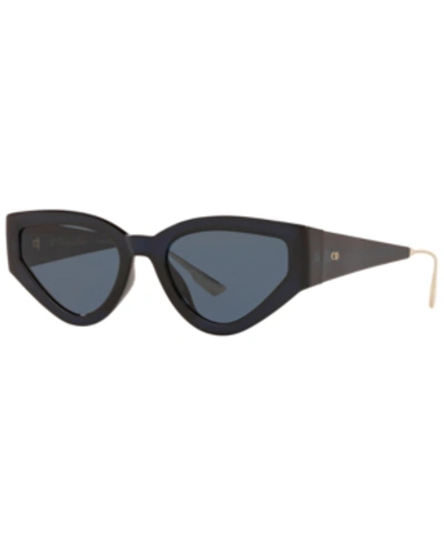Shop Dior Women's Sunglasses, Cd001105 In Blue/blue