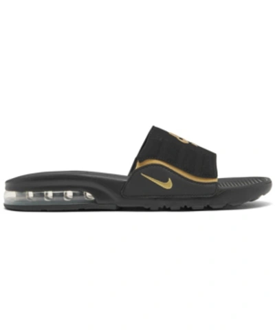 Shop Nike Air Max Camden Slide Sandals From Finish Line In Gray
