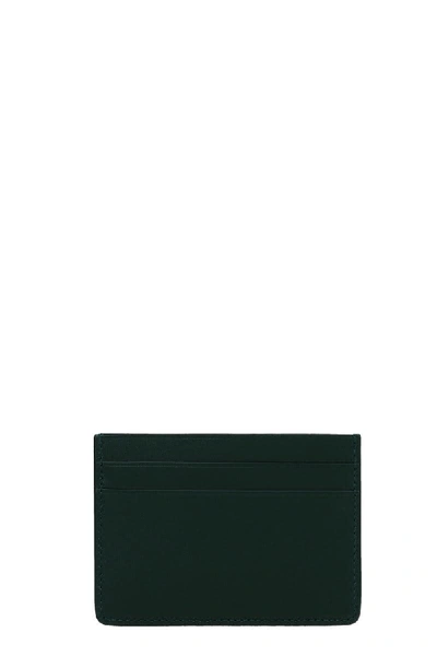 Shop Jil Sander Wallet In Green Leather