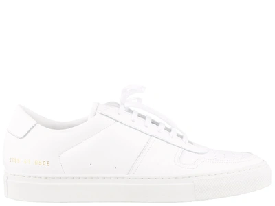 Shop Common Projects Bball Sneakers In White