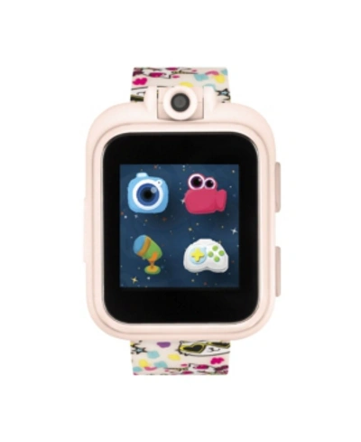 Shop Itouch Playzoom Blush Smartwatch For Kids Blush With Cats Print 42mm In Multi