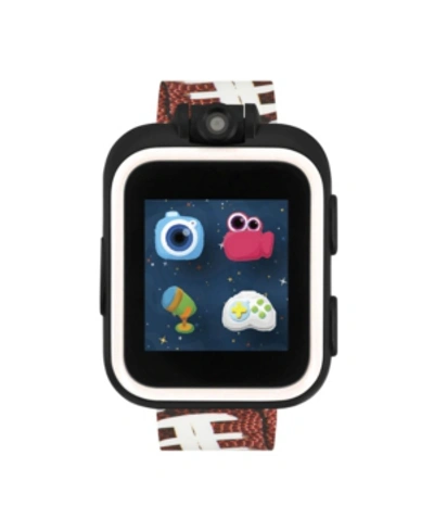 Shop Itouch Playzoom Smartwatch For Kids Football Print 42mm In Brown