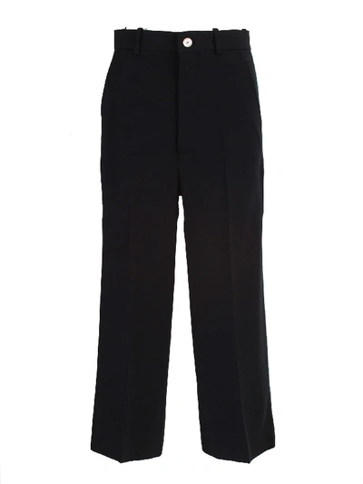 Shop Gucci Trousers In Nero