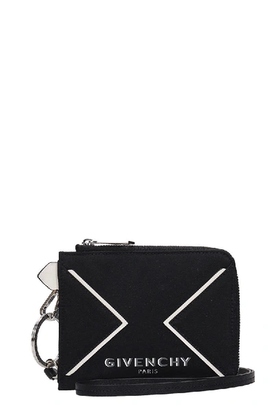 Shop Givenchy Clutch In Black Leather