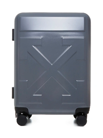 Shop Off-white Arrow Trolley In Grey