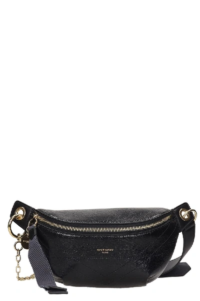 Shop Givenchy I D Belt Bag Waist Bag In Black Leather