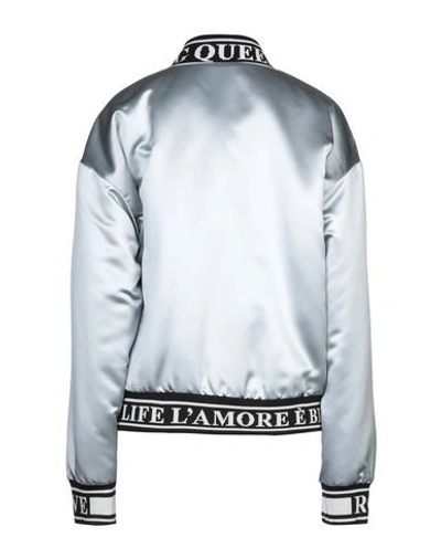 Shop Dolce & Gabbana Jackets In Light Grey