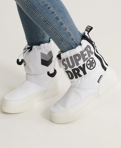 Superdry Japan Edition Snow Boots In White | ModeSens