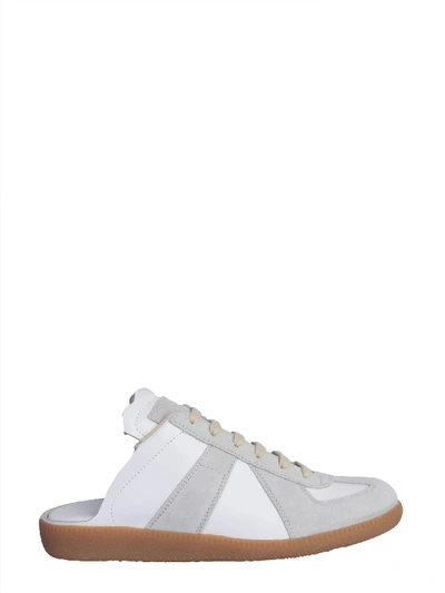 Shop Maison Margiela Replica Sneakers In Bianco