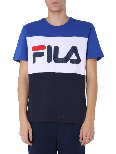 Shop Fila Day T-shirt In Blu