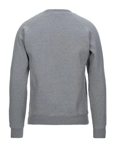 Shop Carhartt Man Sweatshirt Light Grey Size Xs Cotton, Polyester