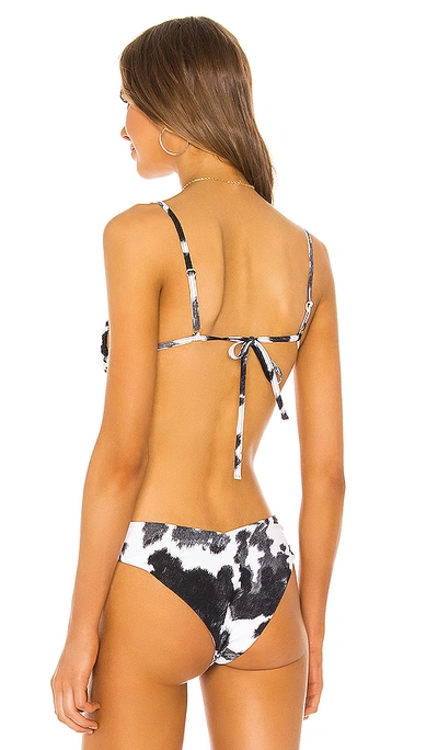 Shop Weworewhat Leigh Top In Cowhide