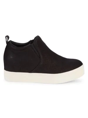 j slides sallie wedge sneaker black