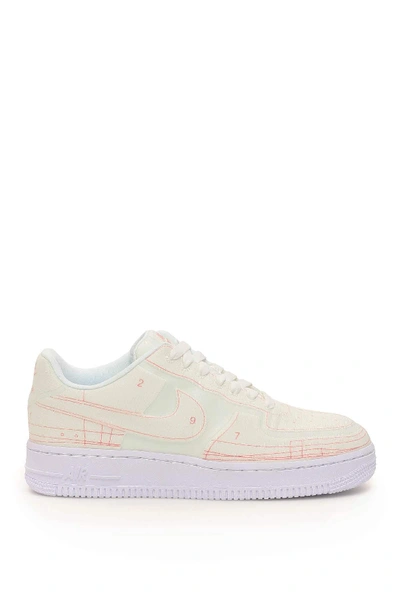 Shop Nike Air Force 1 '07 Lx Sneakers In White,red
