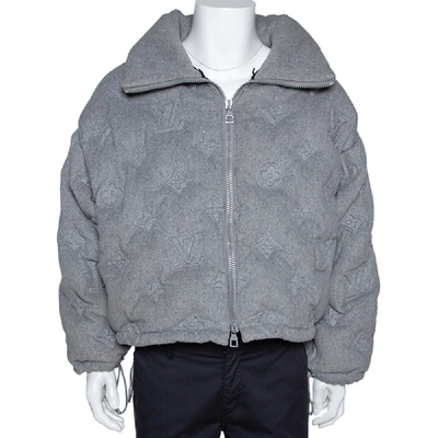 Louis Vuitton Down Jacket Suuuuper Quality Grey