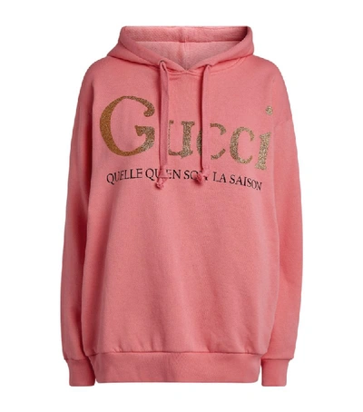 Shop Gucci Cotton Slogan Hoodie