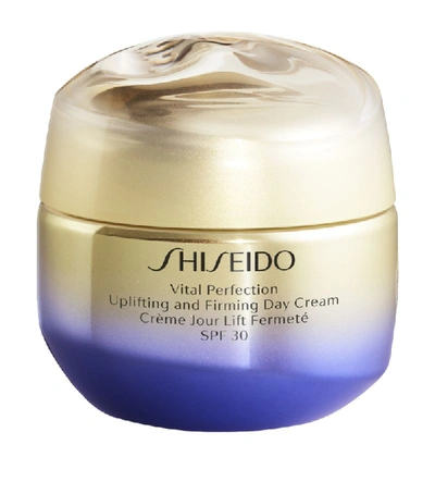 Shop Shiseido Vital Perfection Uplifting And Firming Day Cream Spf 30 (50ml) In White