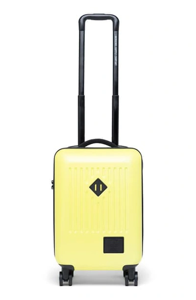 Shop Herschel Supply Co. Small Trade 22-inch Rolling Carry-on In Highlight