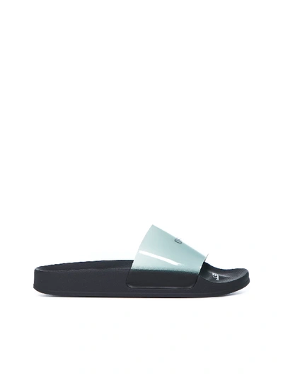 Shop Off-white Flat Shoes In Light Blue