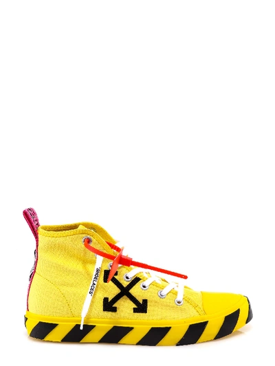 Shop Off-white Sneakers In Yellow