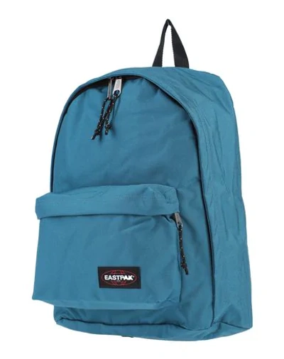 Shop Eastpak Backpacks In Slate Blue