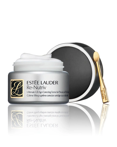 Shop Estée Lauder Re-nutriv Ultimate Lift Age-correcting Cr&#232;me For Throat And Decolletage, 1.7 Oz.