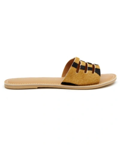 Shop Matisse Boardwalk Flat Sandal Women's Shoes In Leopard Co