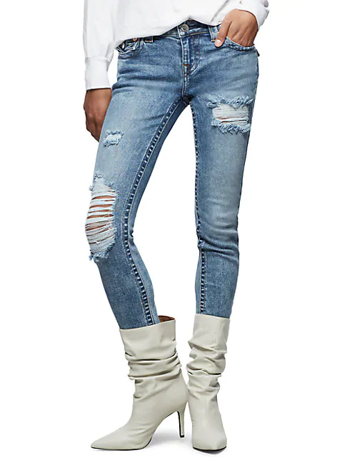 halle jeans true religion