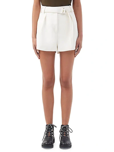 Shop 3.1 Phillip Lim / フィリップ リム Origami Belted Shorts In Ivory