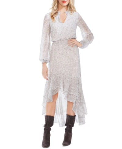 Shop 1.state X Jaime Shrayber Printed High-low Dress In New Ivory