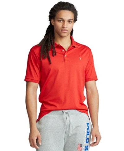 Shop Polo Ralph Lauren Men's Classic Fit Soft Cotton Polo In Rl 2000 Red