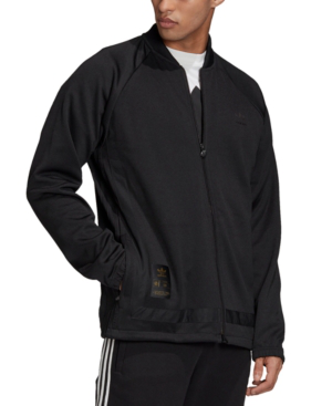 black and gold adidas track jacket