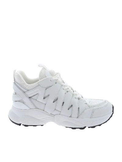 Shop Michael Michael Kors Hero Sneakers In White