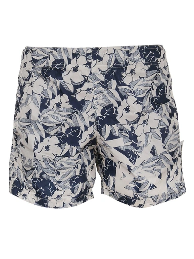 Shop Off-white Floral Swimshorts In All Over B