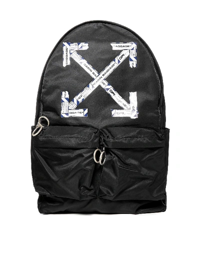 Shop Off-white Backpack In Black Multicolor