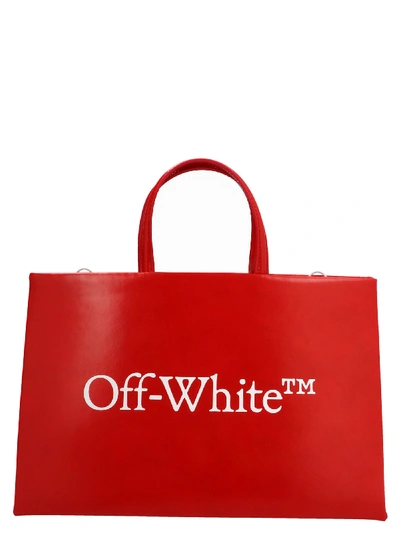 Shop Off-white Box Bag Midi Bag In Red