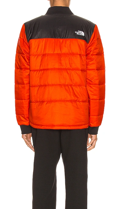 Shop The North Face Pardee Jacket In Fiery Red & Tnf Black