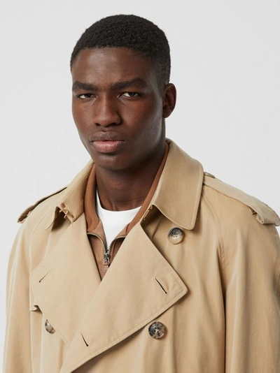 Shop Burberry The Westminster Heritage Trench Coat In Honey