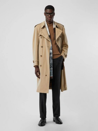 Shop Burberry The Westminster Heritage Trench Coat In Honey