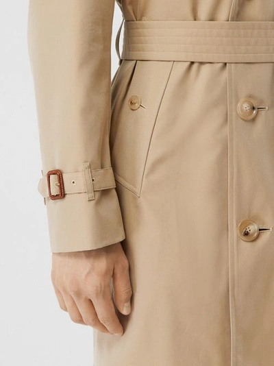 Shop Burberry The Midlength Chelsea Heritage Trench Coat In Honey