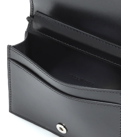 Shop Jil Sander Bracelet Leather Wallet In Black