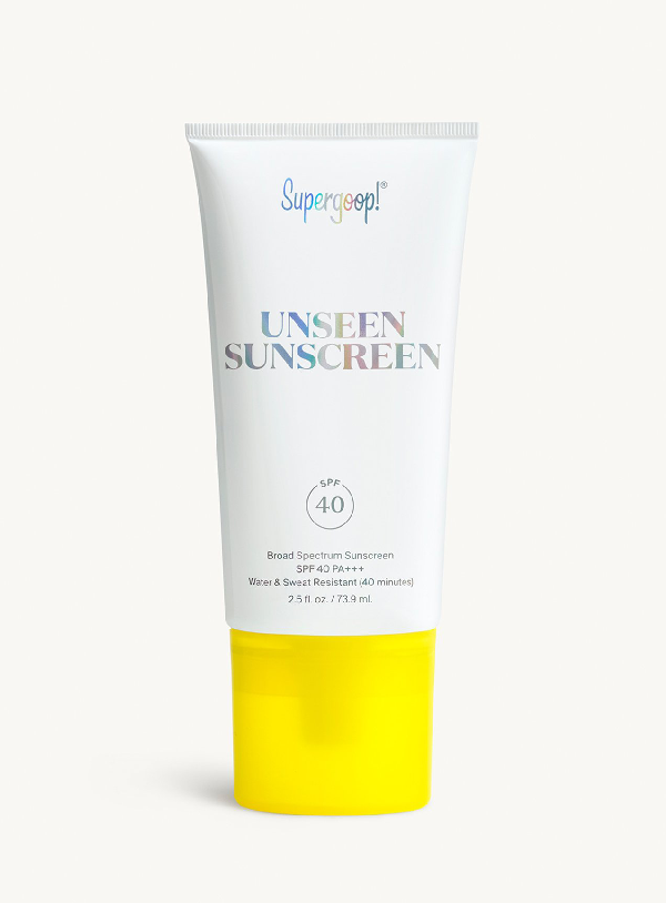Supergoop Unseen Sunscreen Spf 40 Limited Edition Jumbo 2.5 Oz. ! In