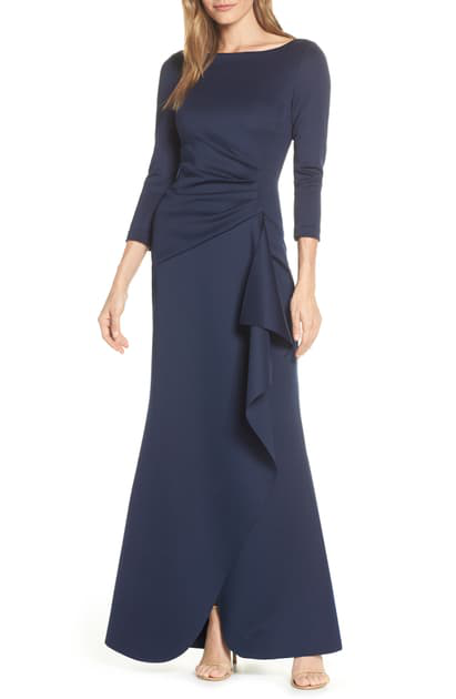 eliza j trumpet gown