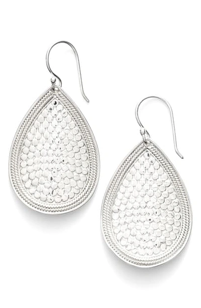 Shop Anna Beck Medium Teardrop Earrings (nordstrom Exclusive) In Silver