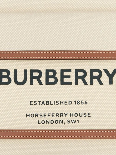 Shop Burberry Mini Pocket Bag In Natural/malt Brown