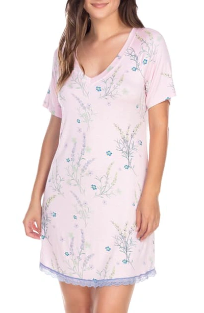Shop Honeydew Intimates All American Sleep Shirt In Lavender Floral