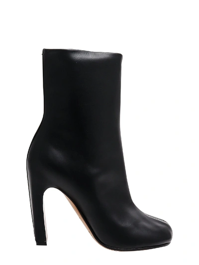 Shop Maison Margiela Tabi Ankle Boots In Black