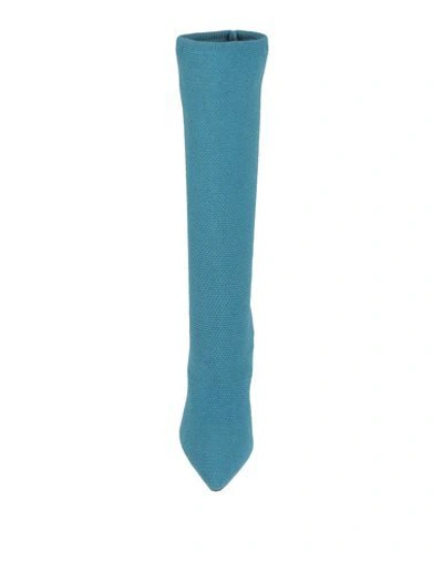 Yeezy Boots In Sky Blue